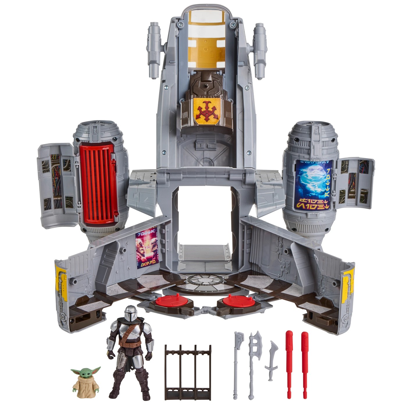 Star Wars Actionverse Razor Crest Playset 4 of 4