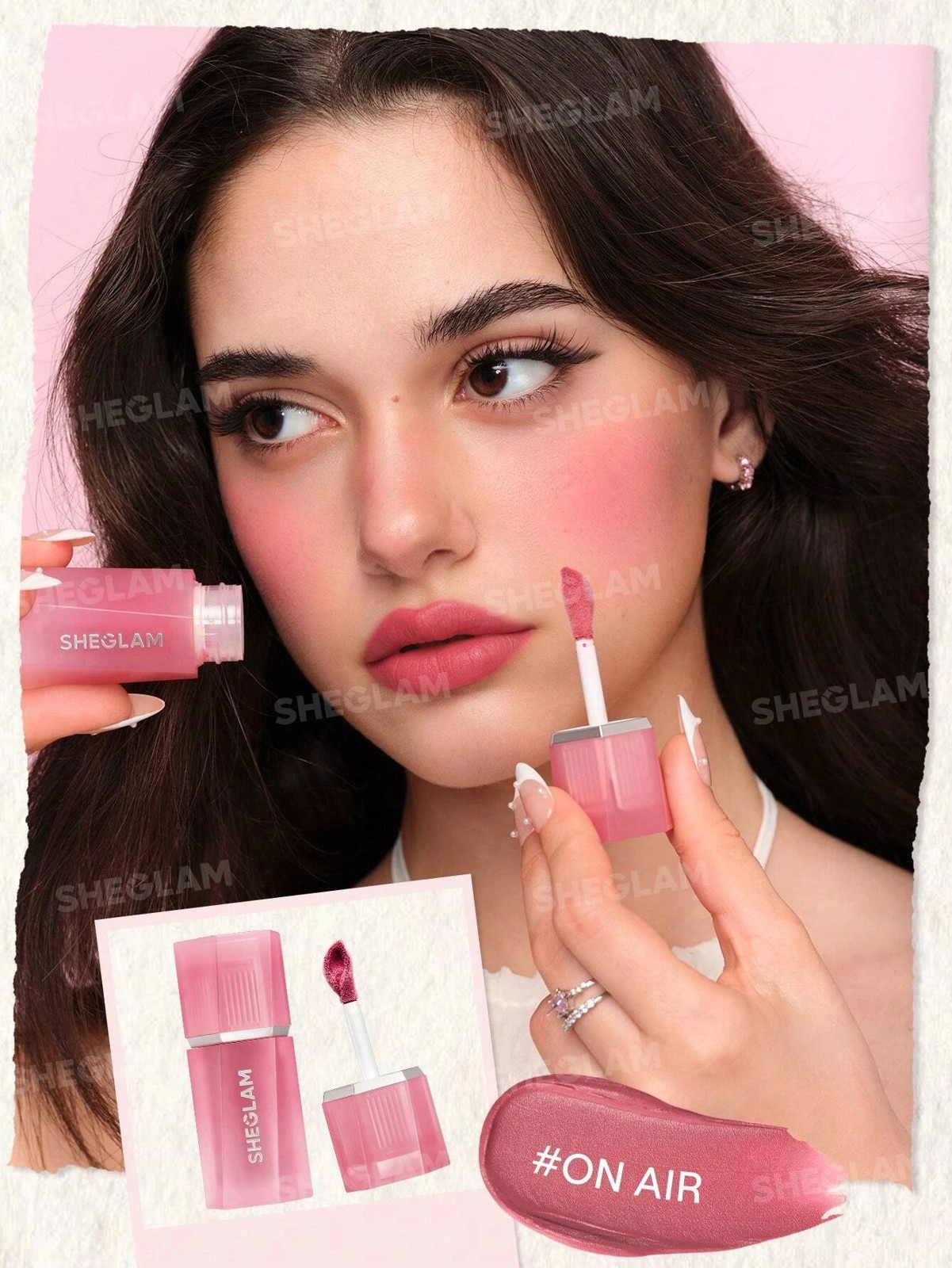 SHEGLAM Air Plush Lip & Cheek Cream - On Air 5 of 5