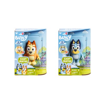 Bluey Chat Mates Figure Single Pack - Assorted