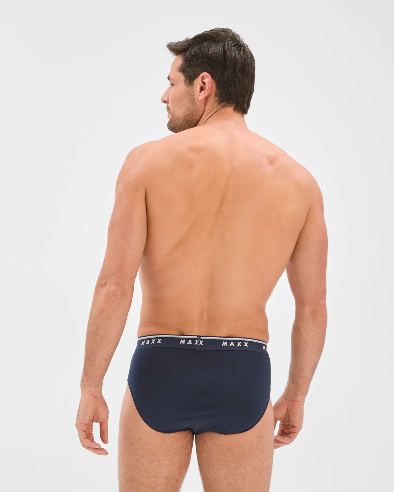 Mens Australian Cotton Blend Hipster Briefs 5 Pack - Maxx 4 of 5