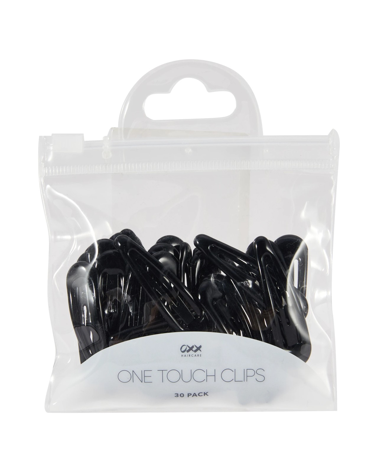 OXX Haircare 30 Pack Black One Touch Hair Clips 3 of 3