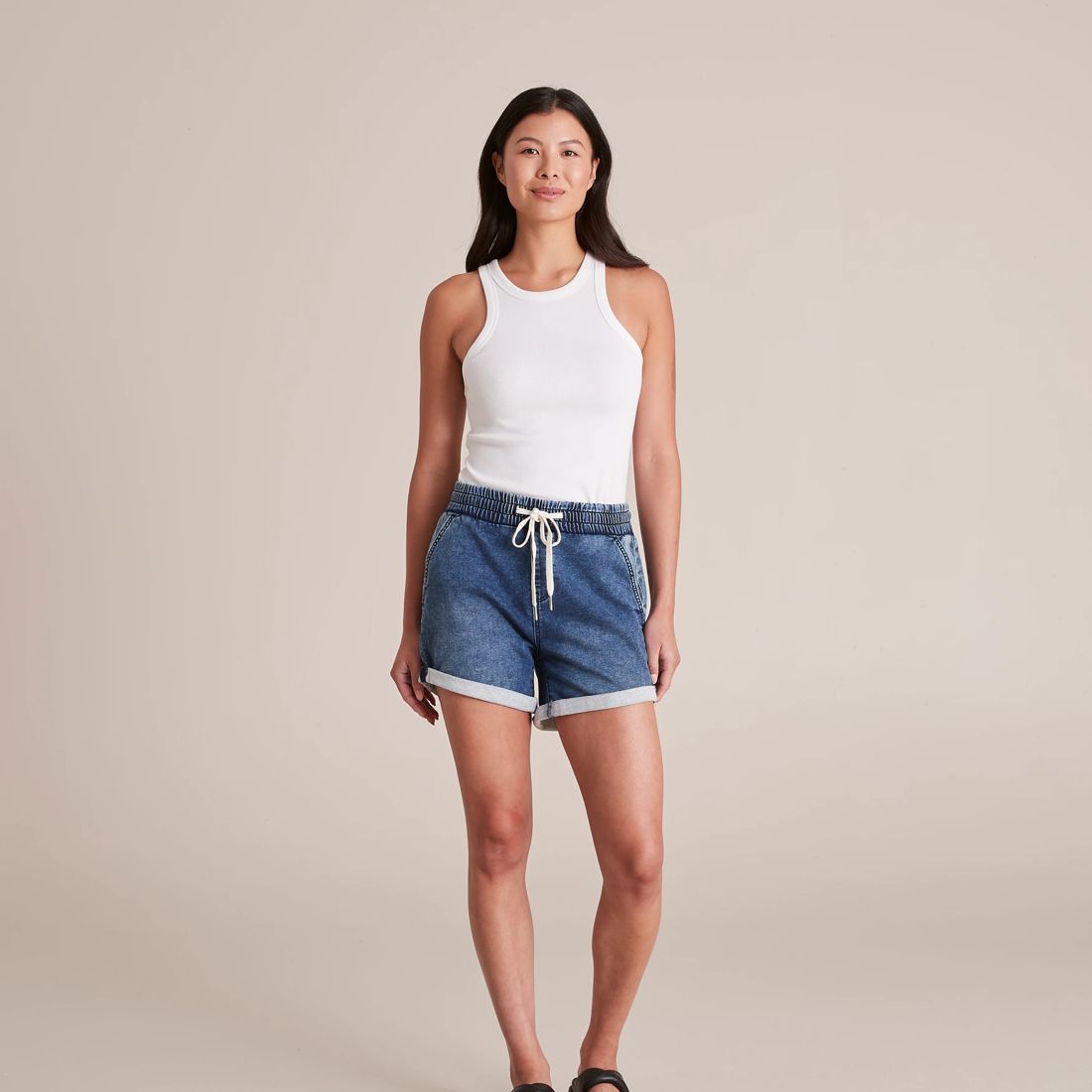 Wonder Denim Jogger Shorts Target Australia
