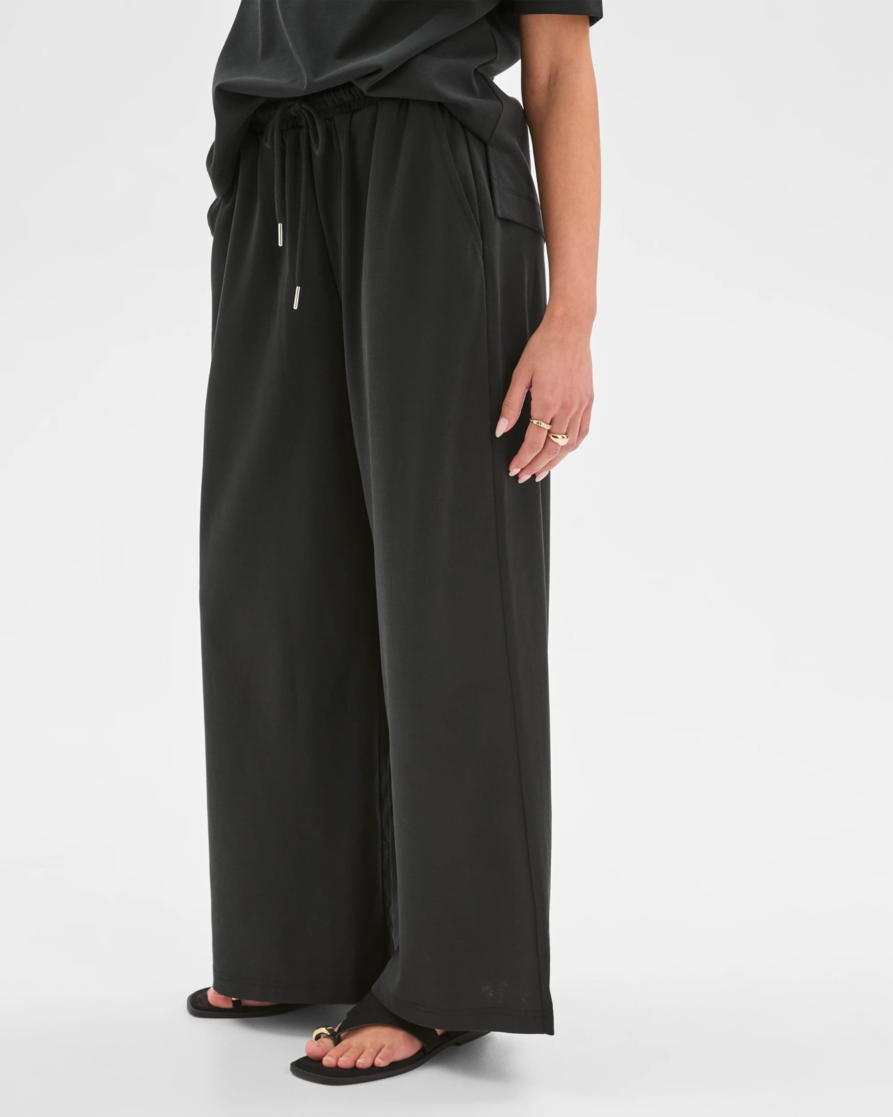 Petites Relaxed Drape Pants 4 of 5