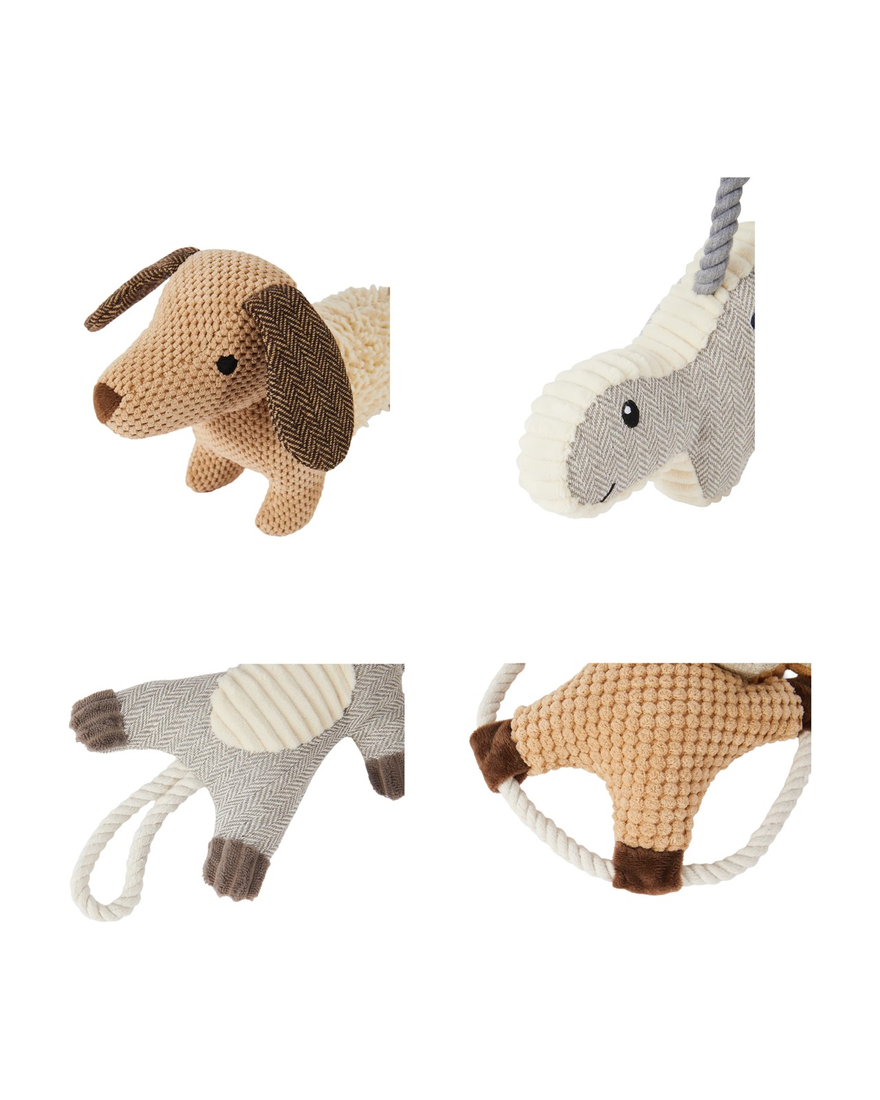 Anko Mixed Material Plush - Assorted 3 of 4