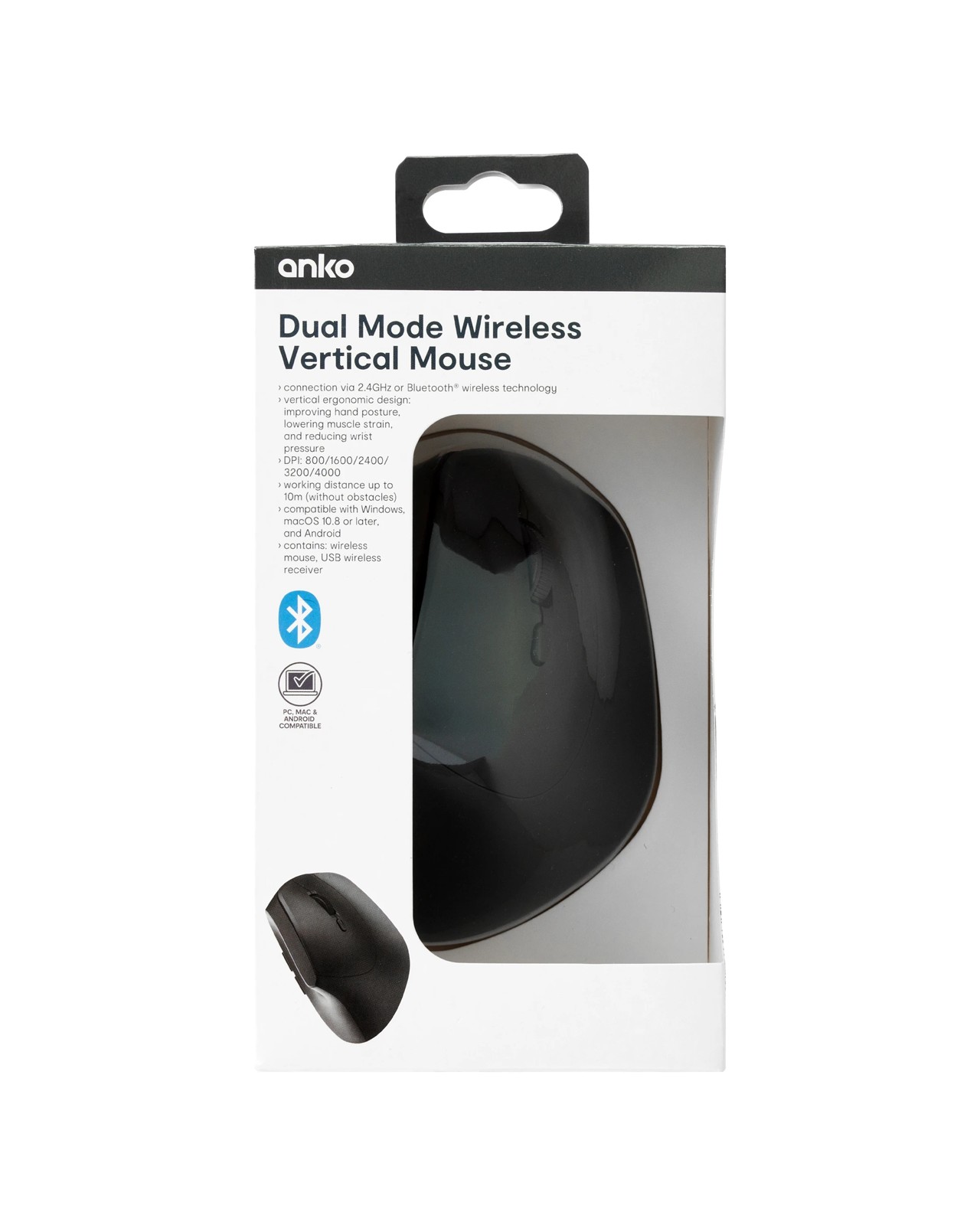 Anko Wireless Vertical Mouse 4 of 5