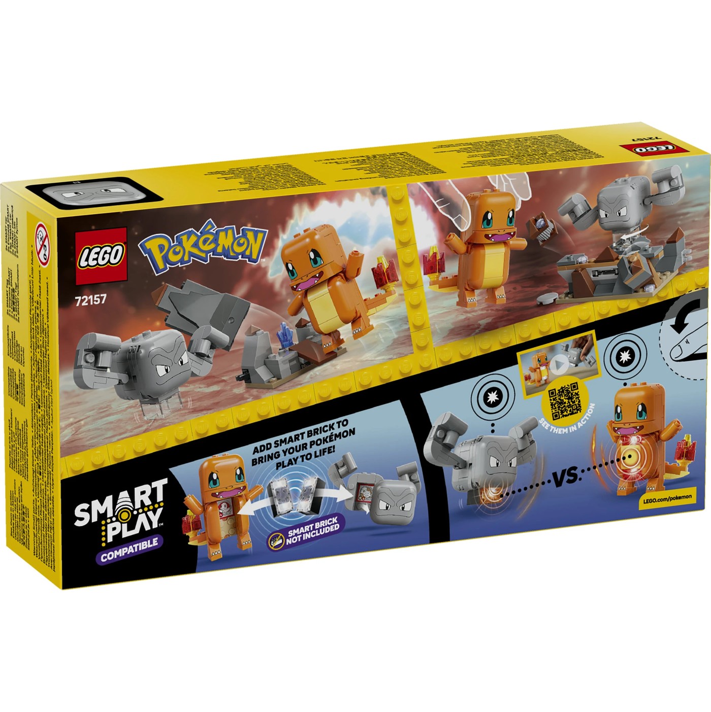 Pre-Order LEGO® Pokemon SMART Play: Charmander and Geodude's Cavern Clash 72157 6 of 6