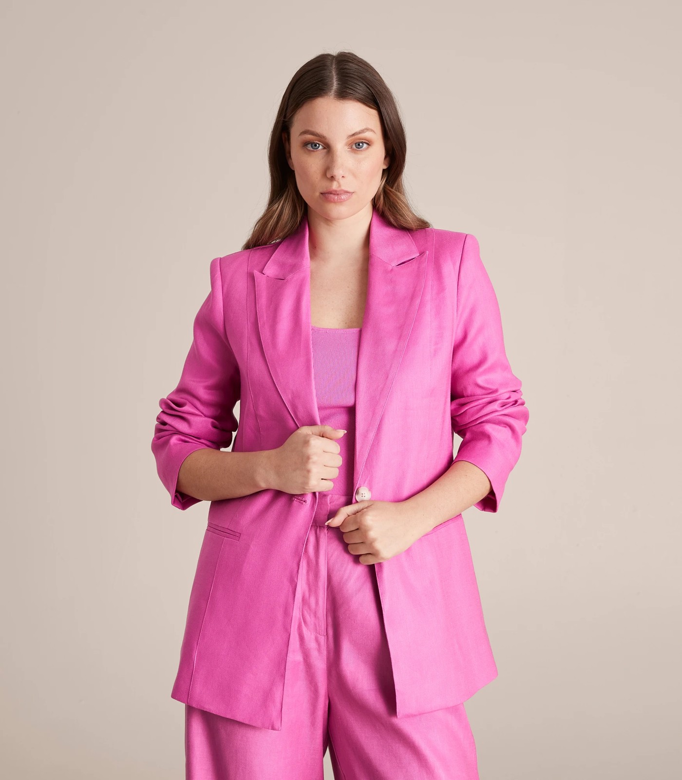 Hot pink store blazer australia