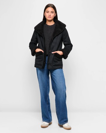 Shearling Jacket - Lily Loves