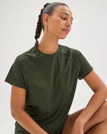 Active Performance Running Crew Neck T-Shirt
