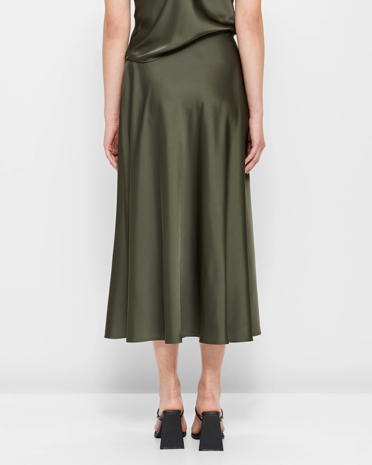 Silk skirt cheap target