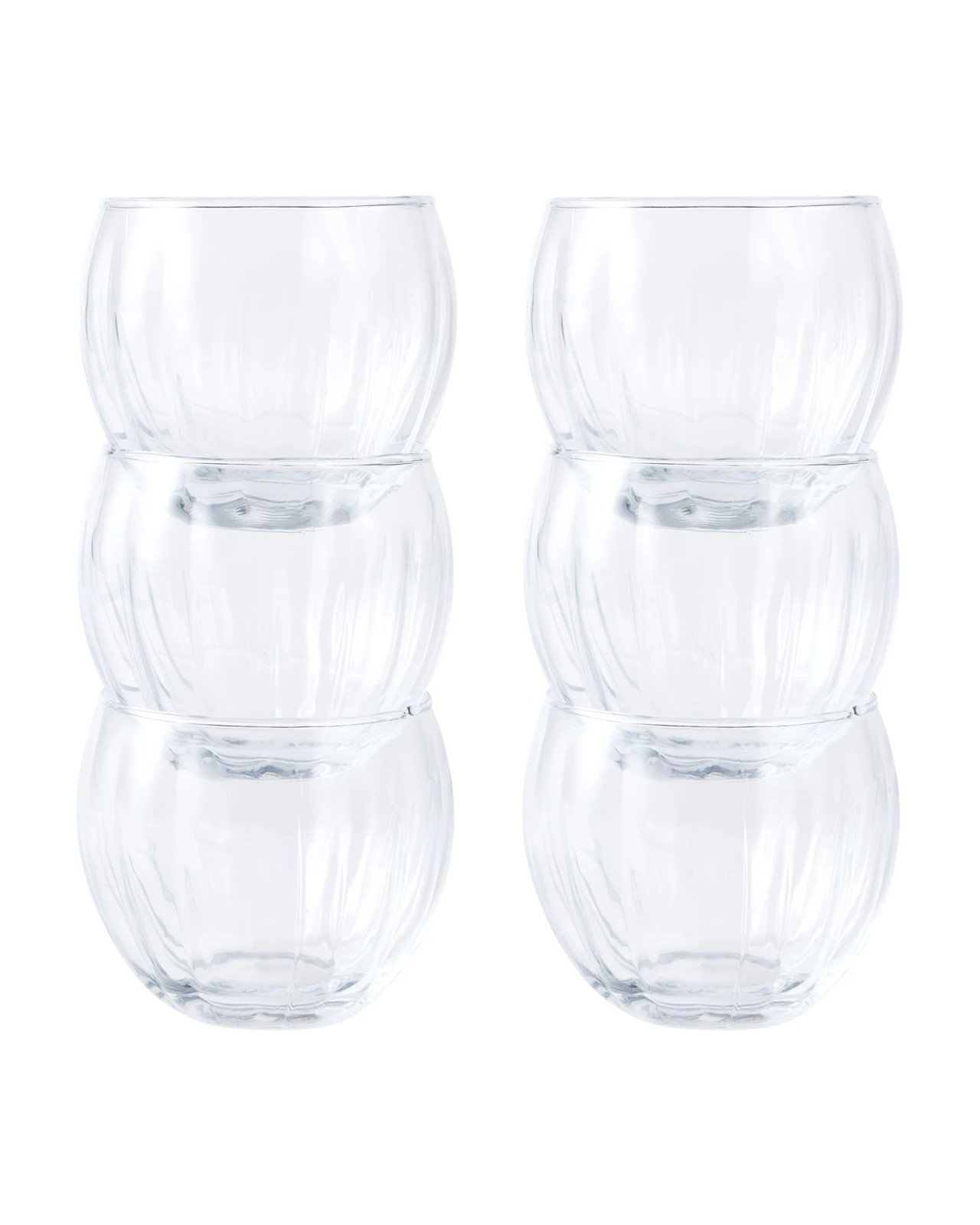 Anko 8 Piece Glass Punch Bowl Set 5 of 6