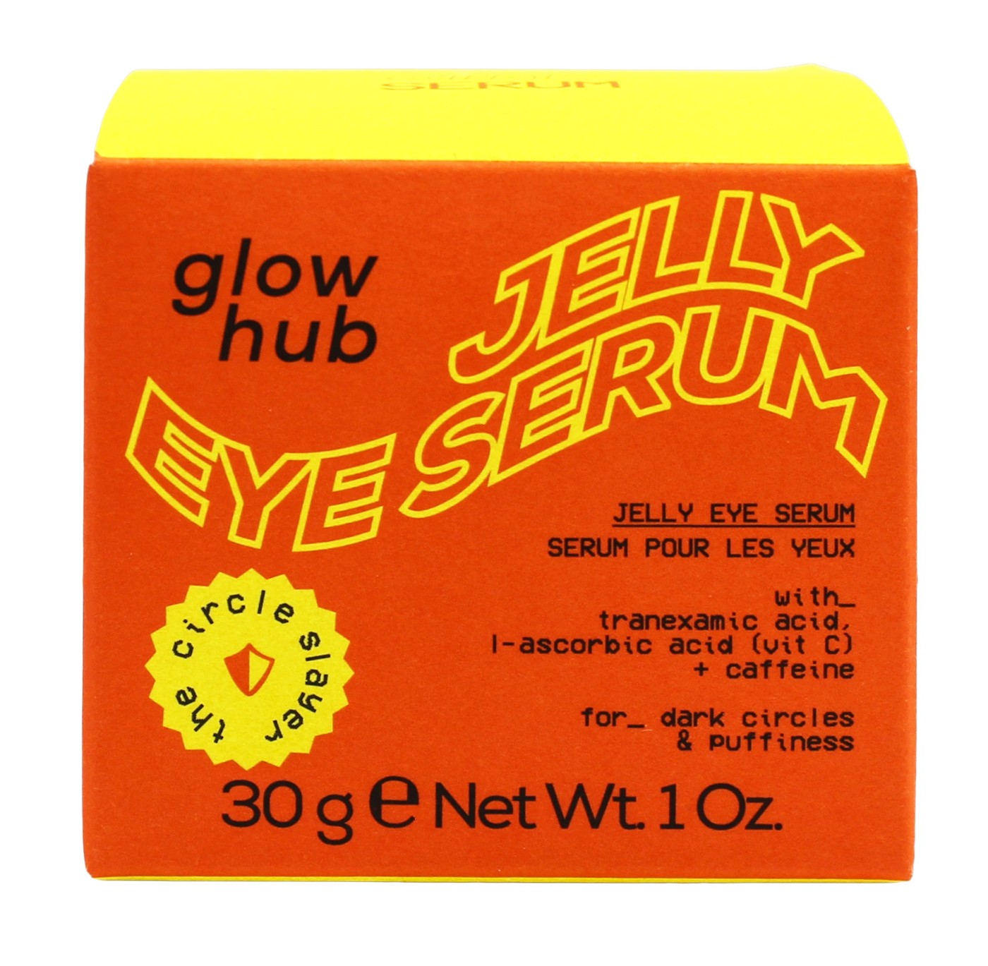Glow Hub Jelly Eye Serum 30g - Tranexamic Acid, L-Ascorbic Acid and Caffeine 4 of 5