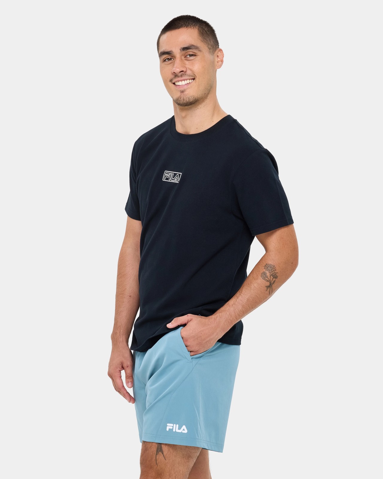 Fila Emilio Pique T-shirt - Black 3 of 6