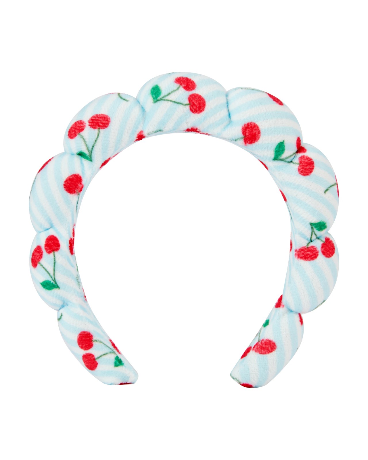 OXX Bodycare Scallop Shaped Beauty Headband - Cherry 3 of 4