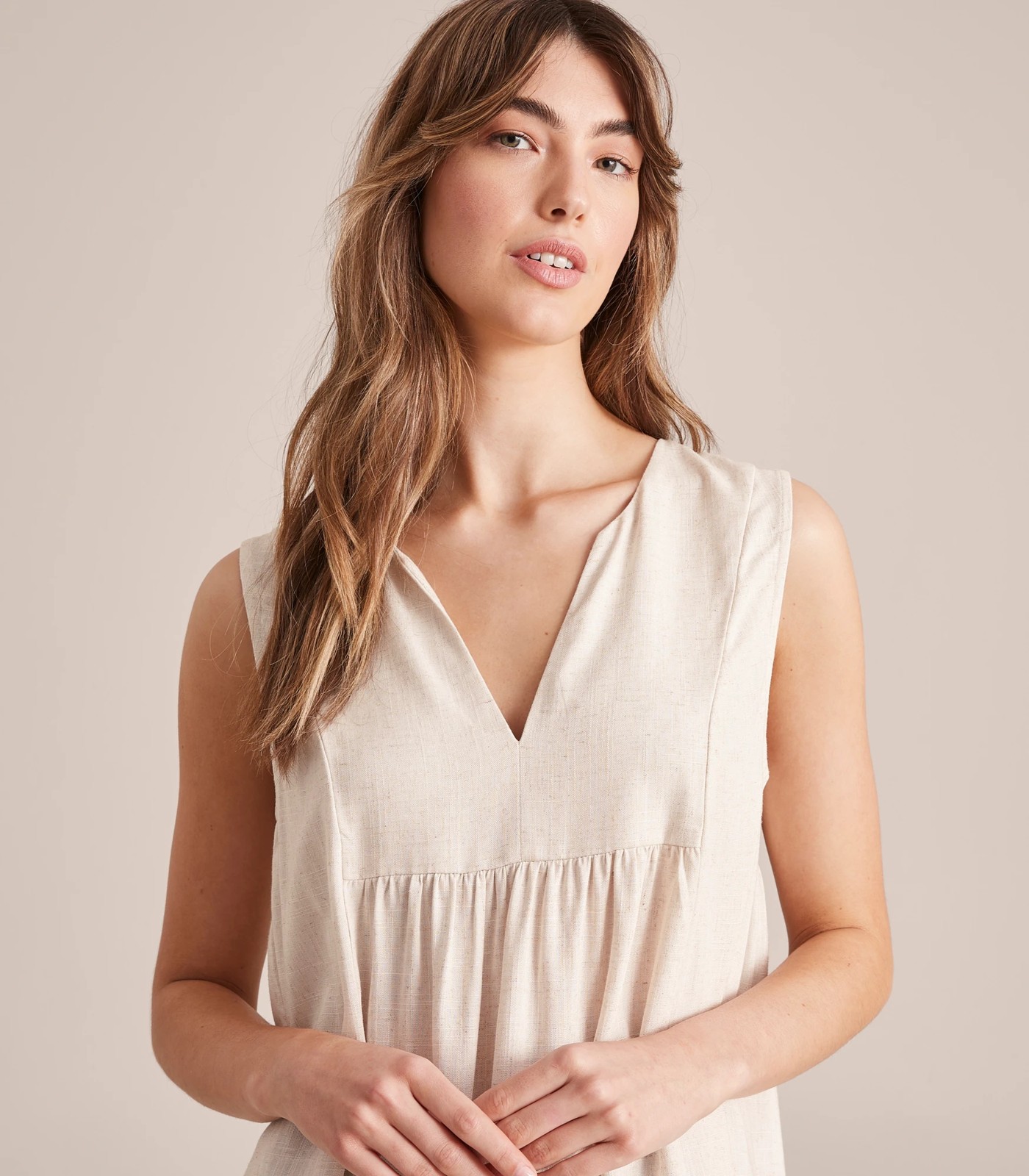 Sleeveless Peasant Blouse Target Australia