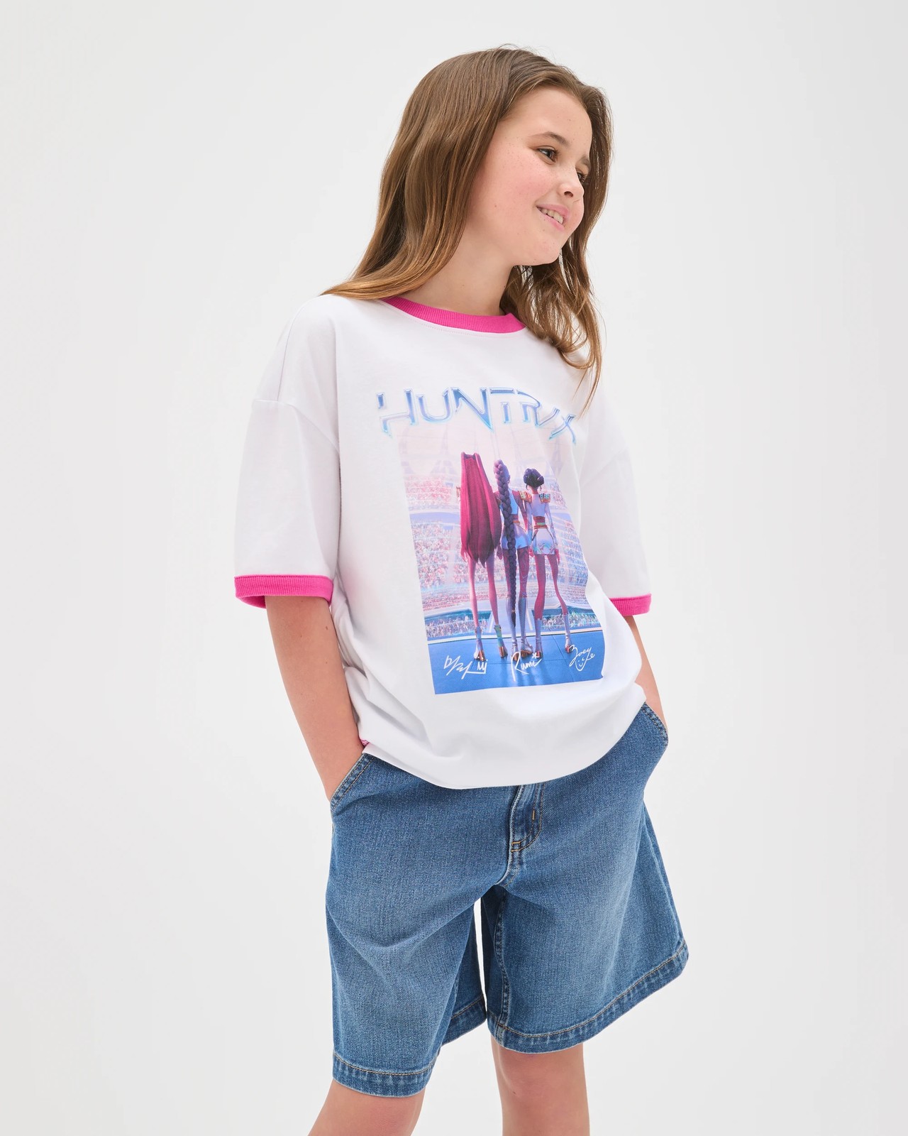 Licensed KPop Demon Hunters Australian Cotton Oversized T-Shirt 3 of 6