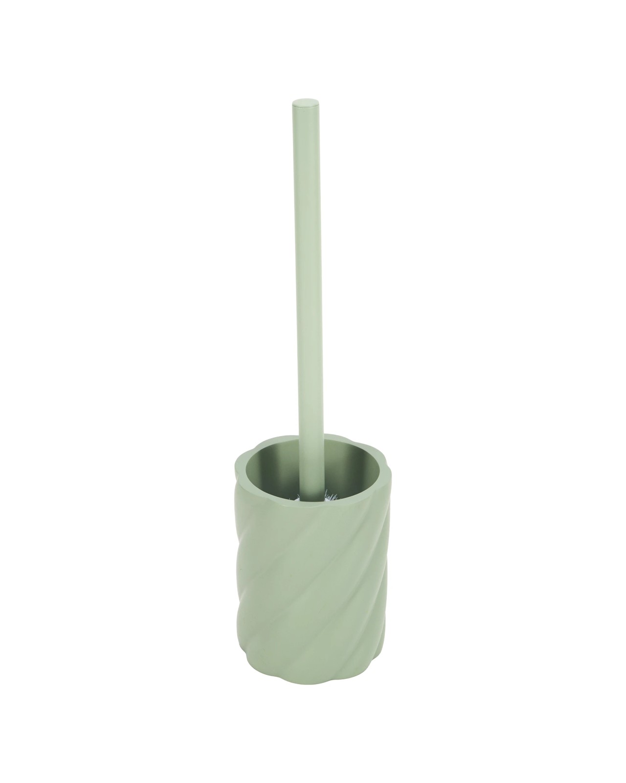 Anko Green Swirl Toilet Brush 2 of 5