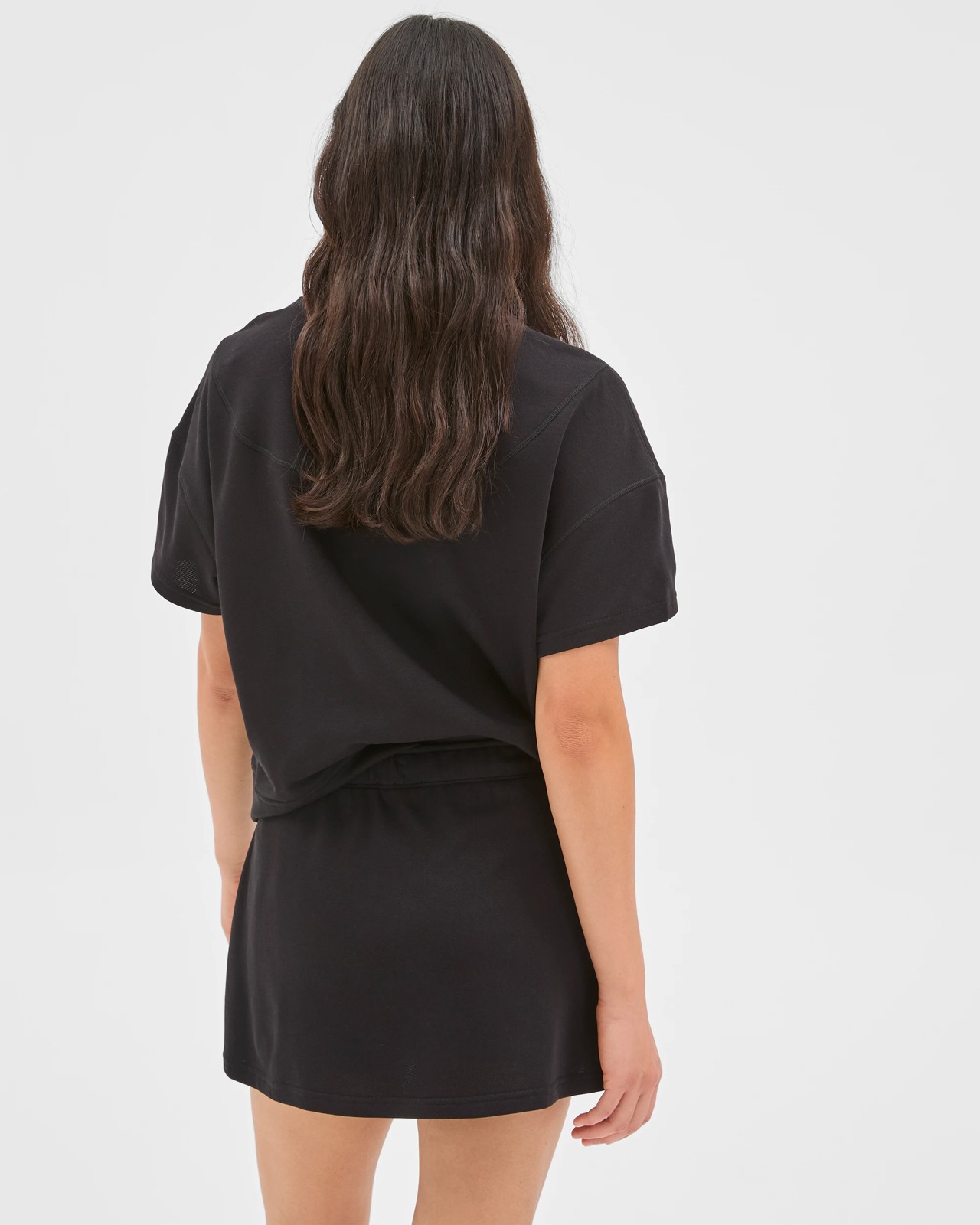 Active Australian Cotton Blend Knit Skirt - Black 6 of 6