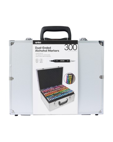 300 Pack Dual-Ended Alcohol Markers
