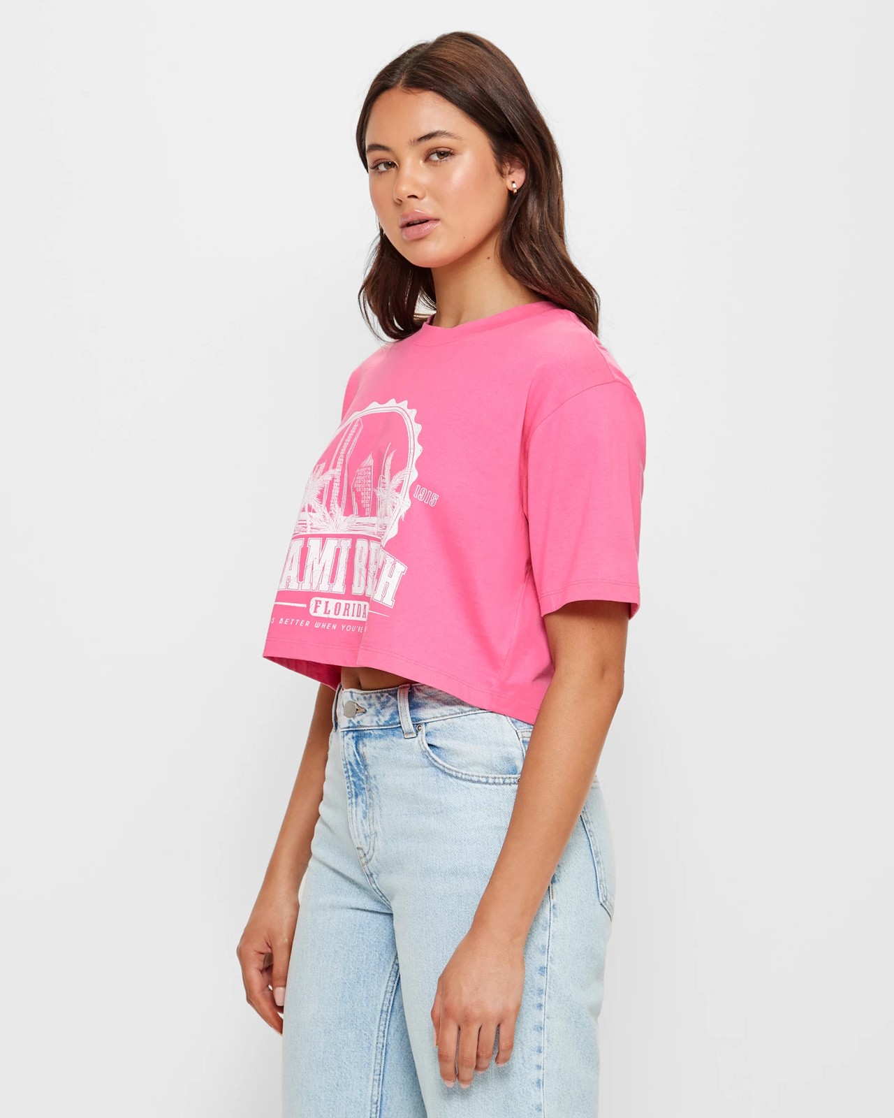 Oversized Crop T-Shirt - Lily Loves | Target Australia