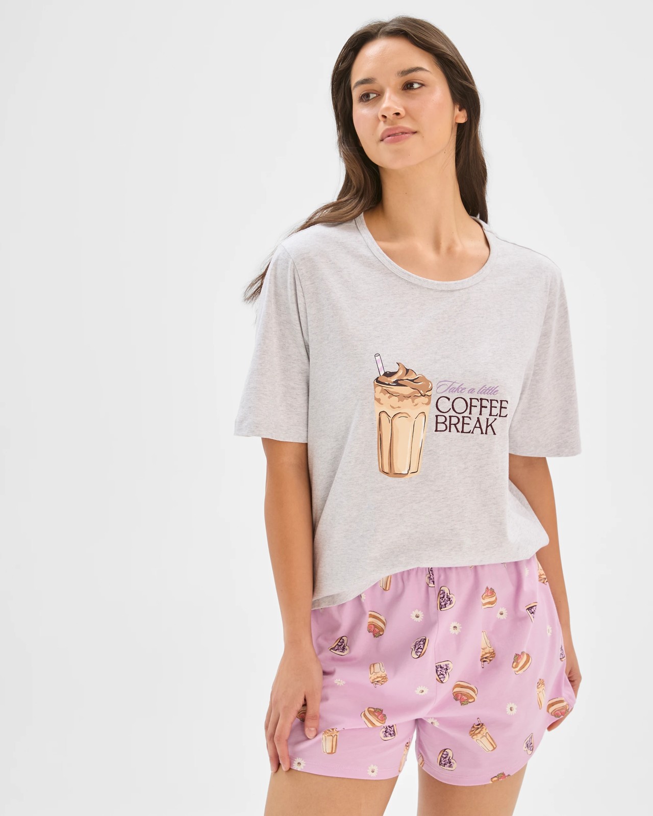 Australian Cotton Jersey Pyjama Set 2 of 5