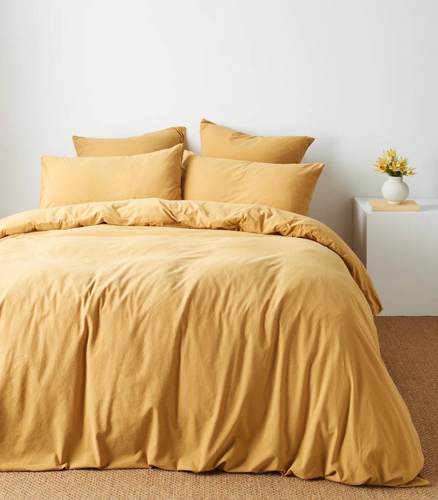 Arlo Stonewash Quilt Cover Set Target Australia