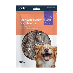 Anko Chicken Hearts Dog Treats