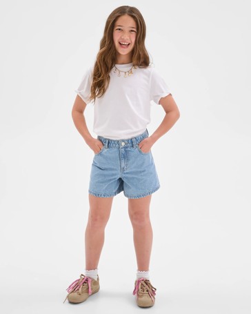Short Length Denim Shorts