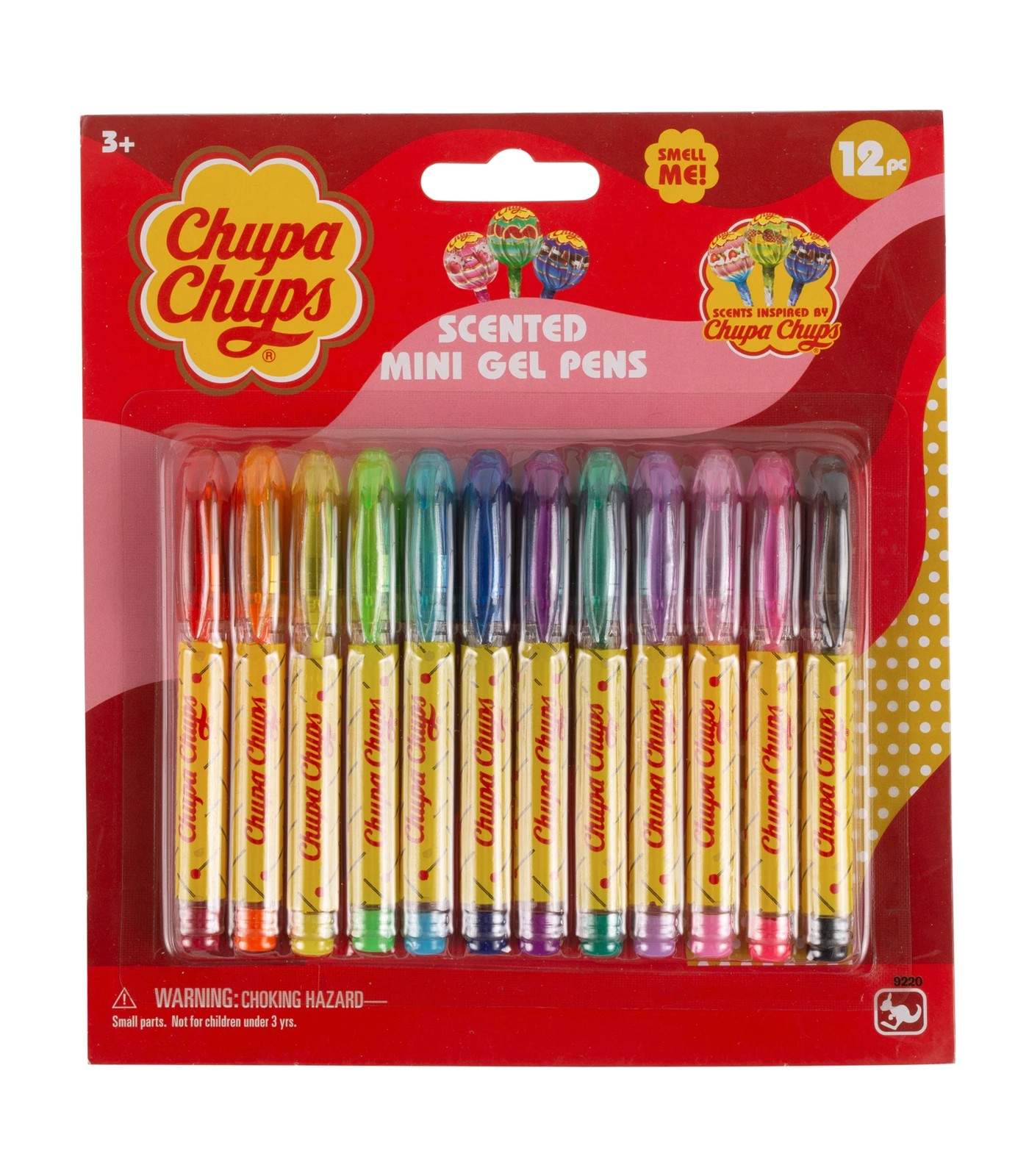 Chupa Chups Scented 12 Mini Gel Pens | Target Australia