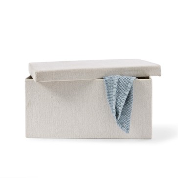 Anko Rectangle Storage Ottoman Boucle