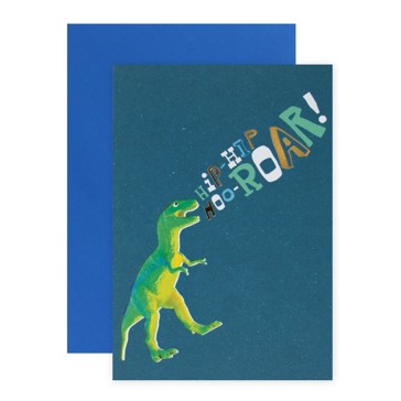 Connections from Hallmark Birthday Card - Roarin' Dinosaur