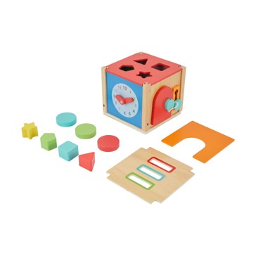 Wooden Activity Cube Bundle - Anko