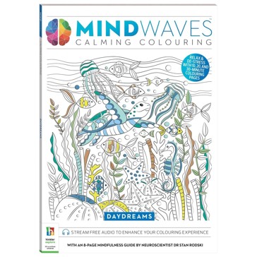Mindwaves Calming Colouring: Daydreams