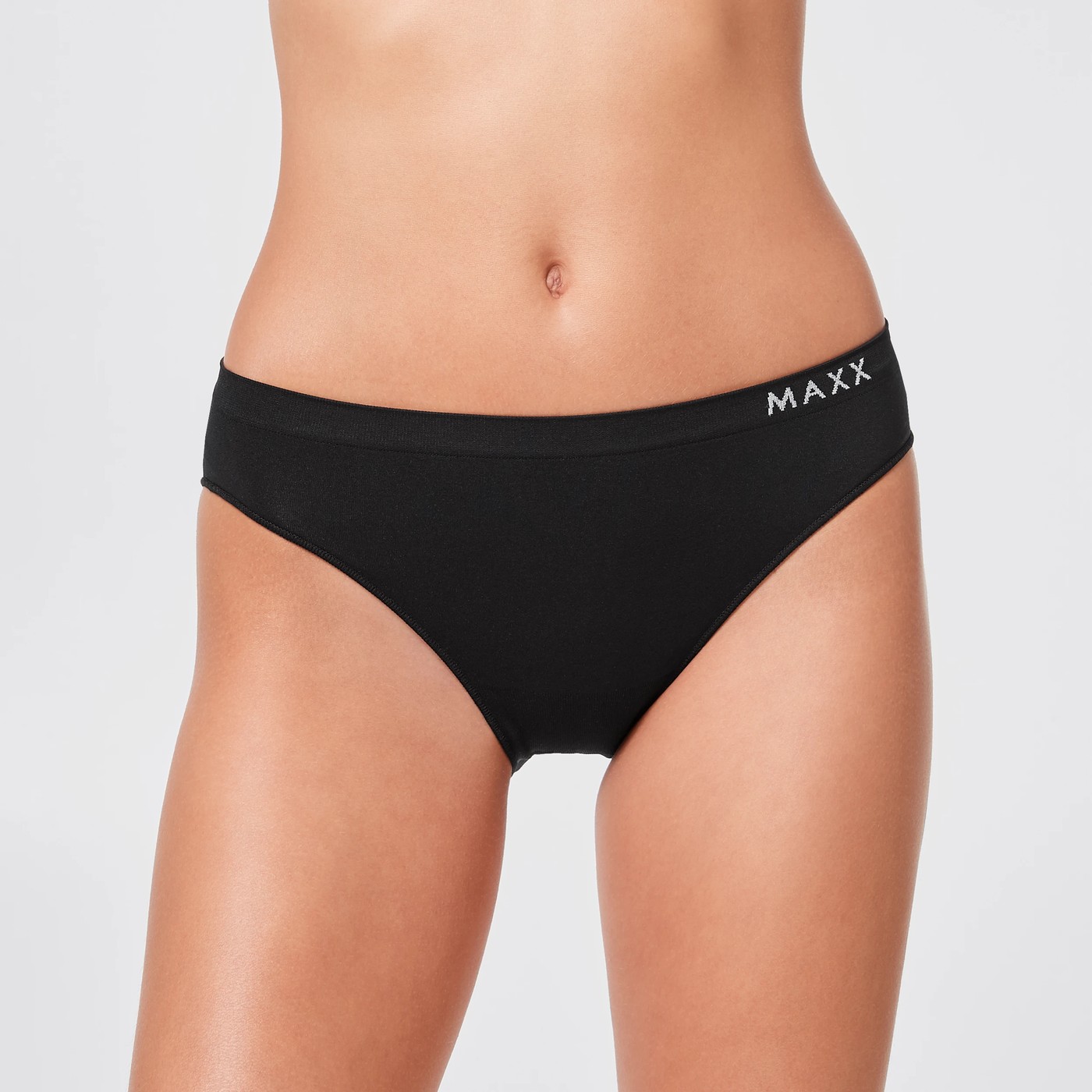 Maxx Seamfree Brazillian Briefs - Black 3 of 3