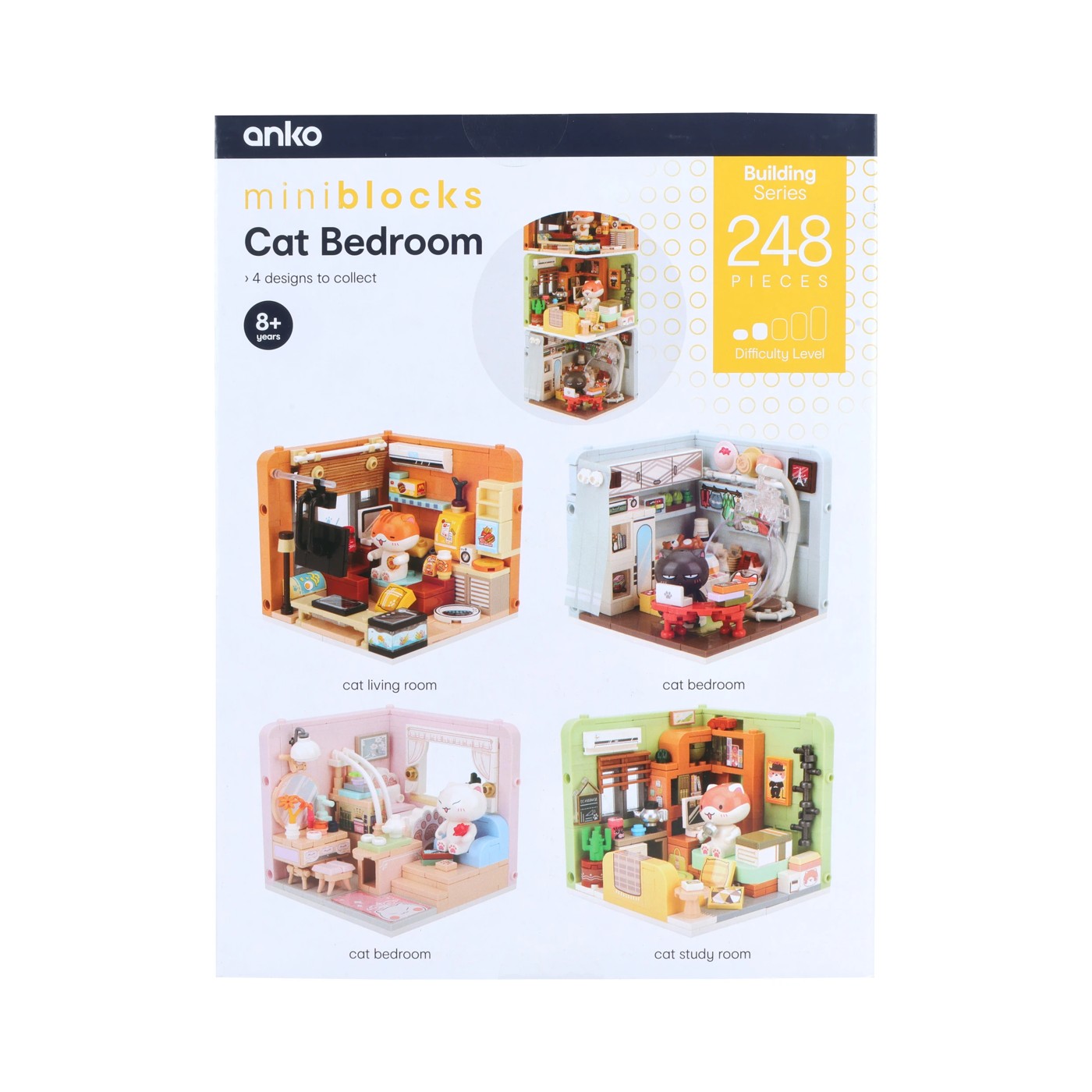 Mini Blocks Building Series: Cat Playset - Assorted 5 of 5
