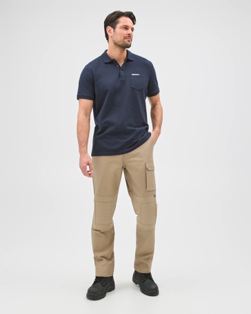 Australian Cotton Kneepad Work Performance Pants - Graphite