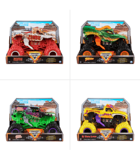 Monster Jam 1:24 Scale Collector Diecast Vehicle - Assorted*