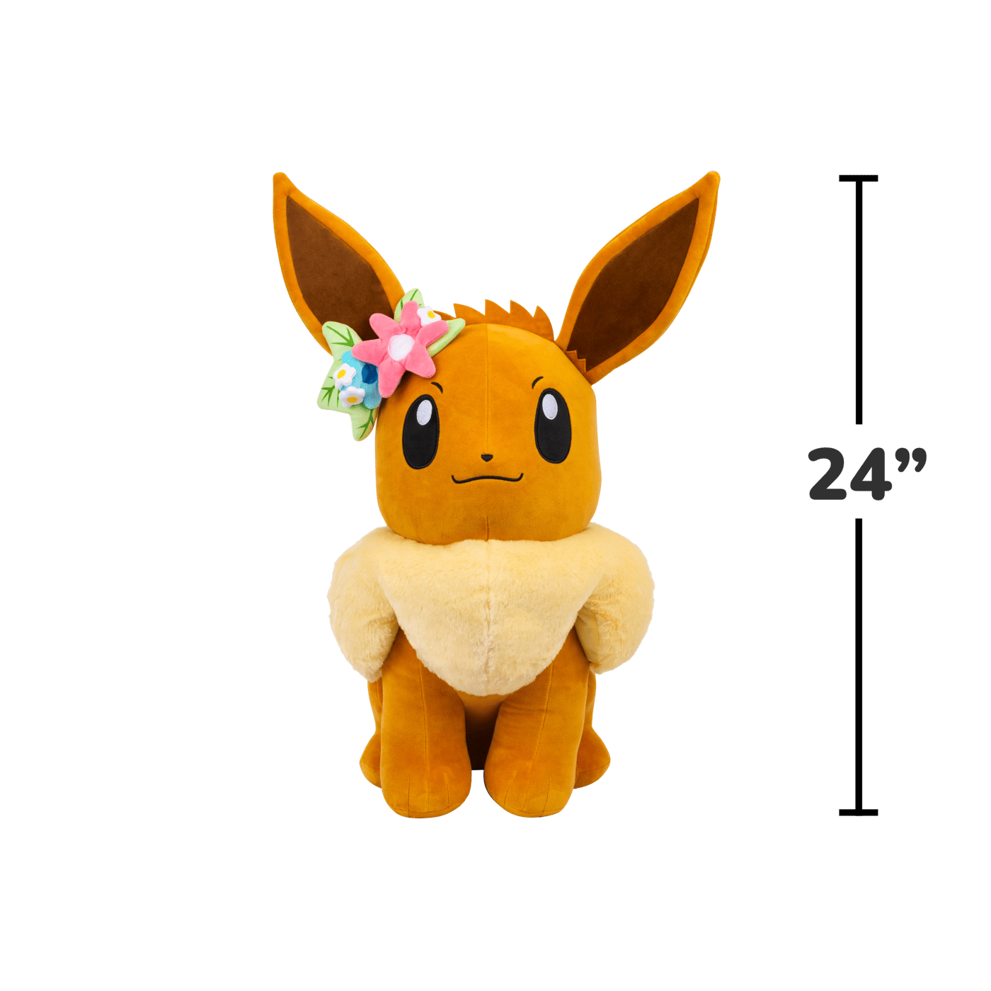Pokemon 60cm Eevee with Flower Crown Plush 5 of 5
