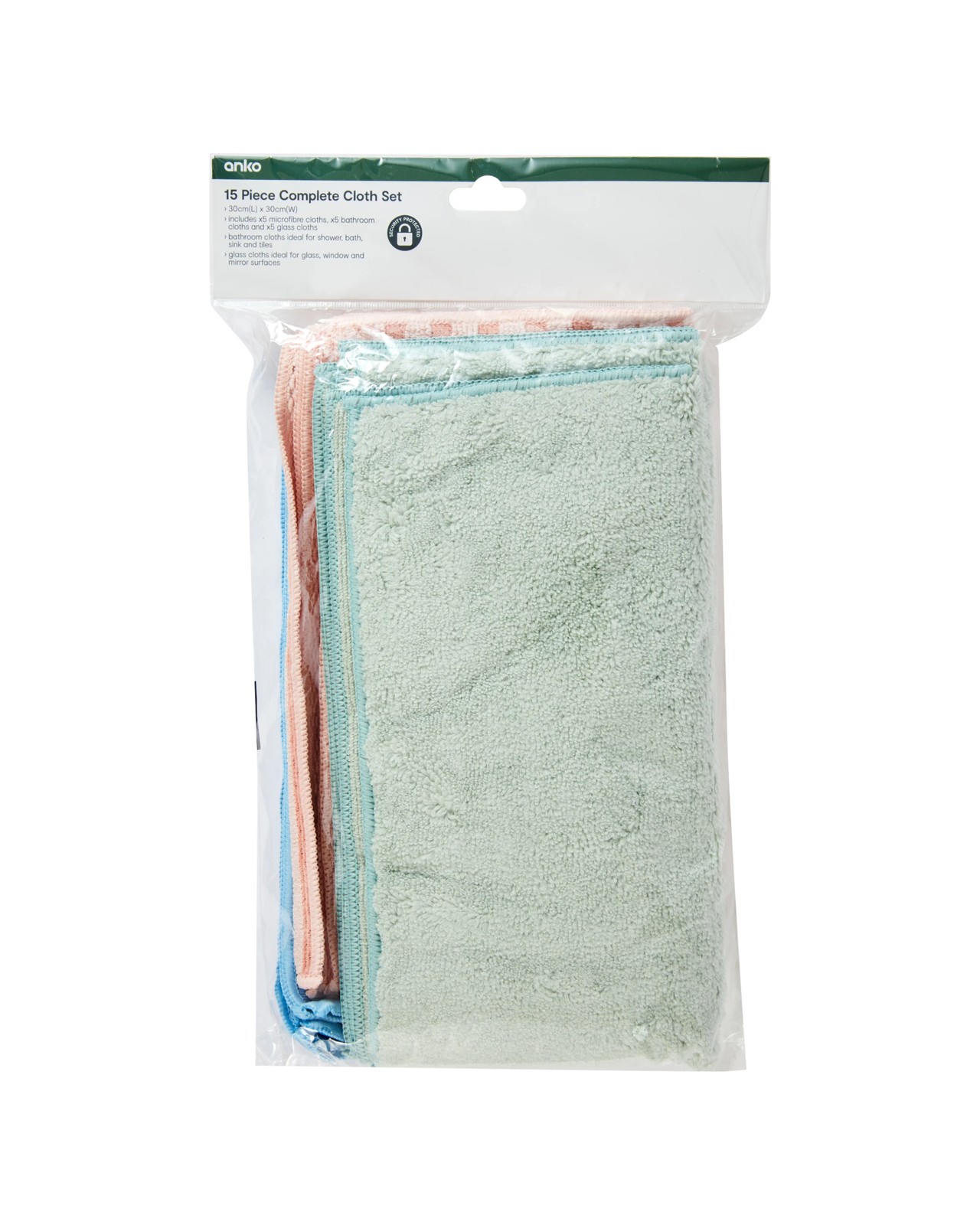 Anko 15 Piece Complete Cloth Set 6 of 6