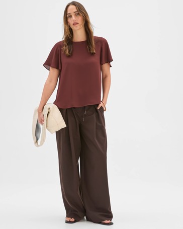 Preview Ella Crew Neck Blouse