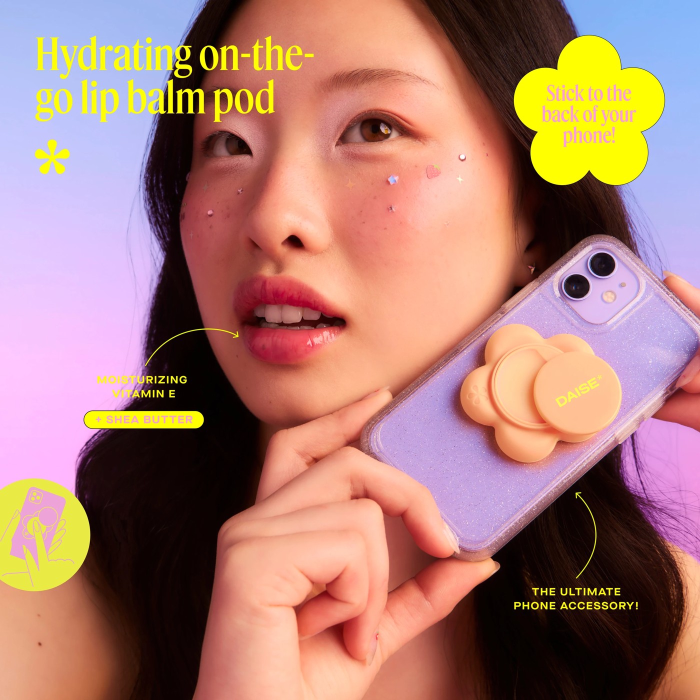 DAISE Lip Service Lip Balm Phone Pod 1.7g - Very Vanilla 3 of 6