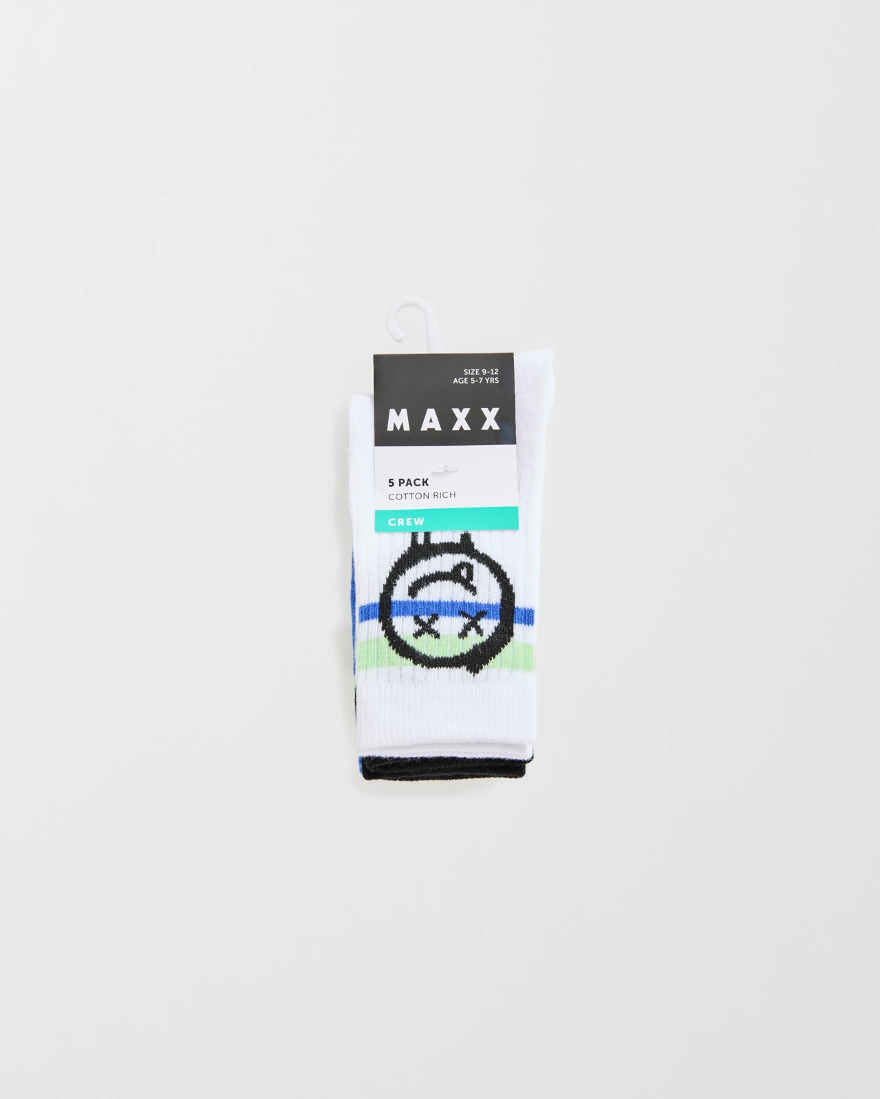 Maxx Boys 5 Pack Crew Socks 3 of 3