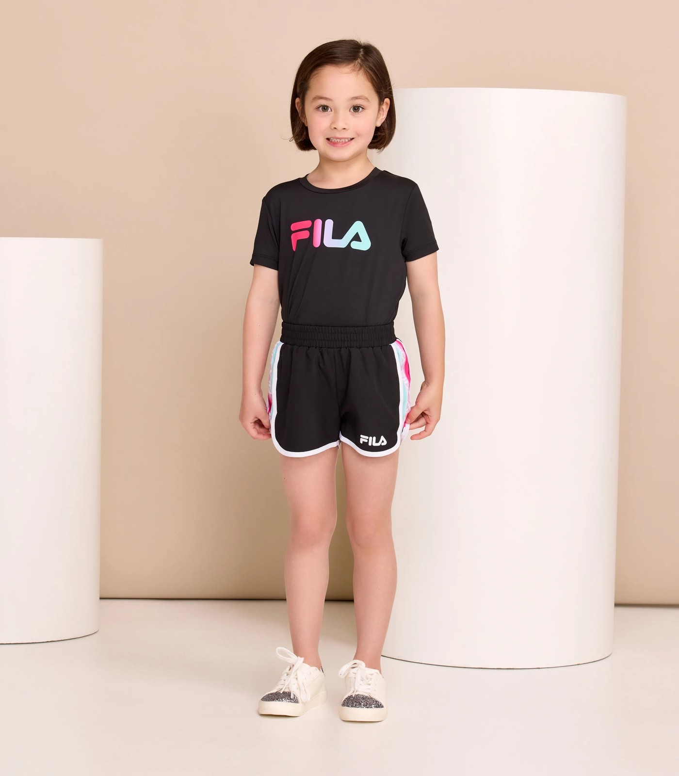 Fila girls shorts hot sale