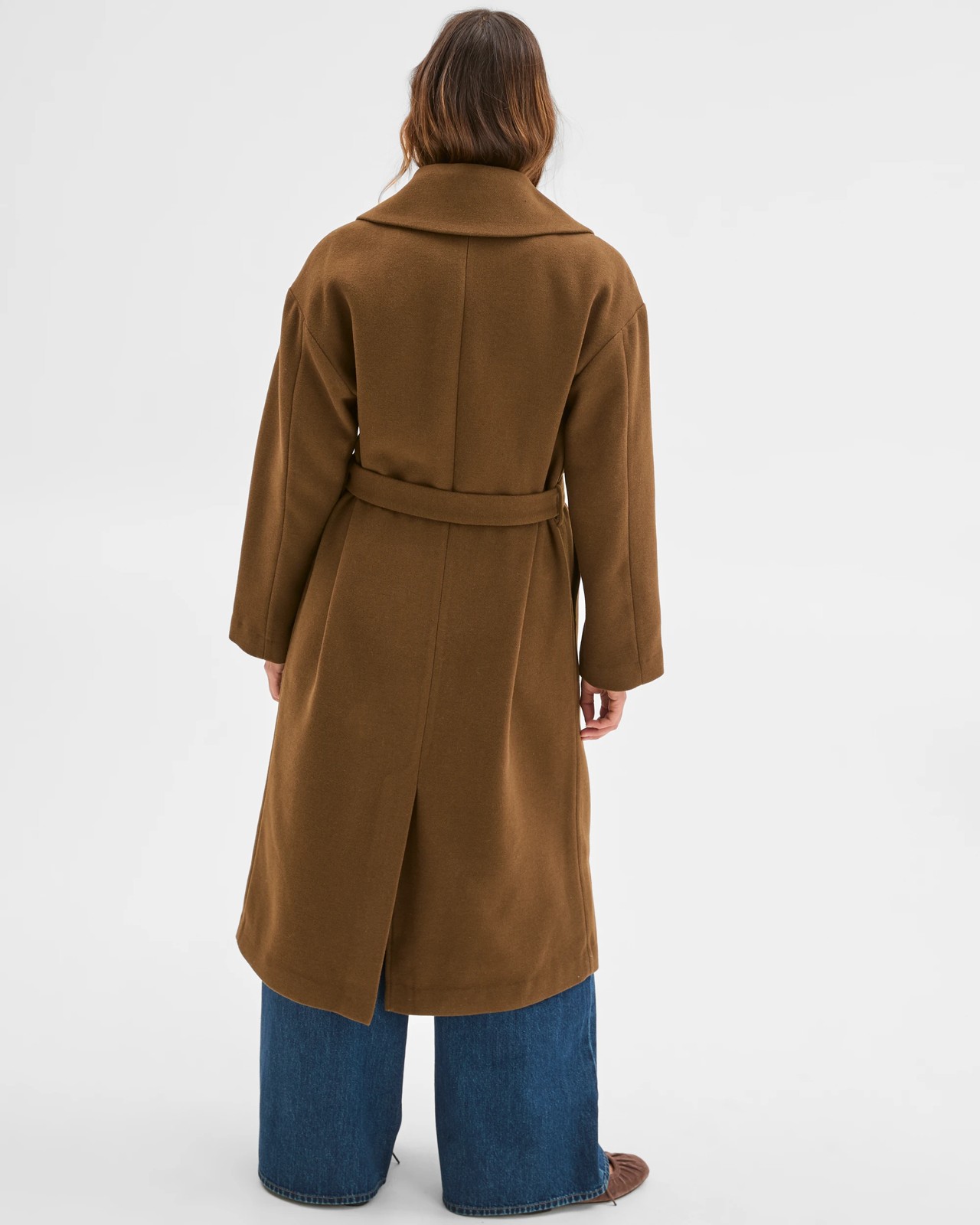 Soft Wrap Coat - Fall leaf 4 of 5