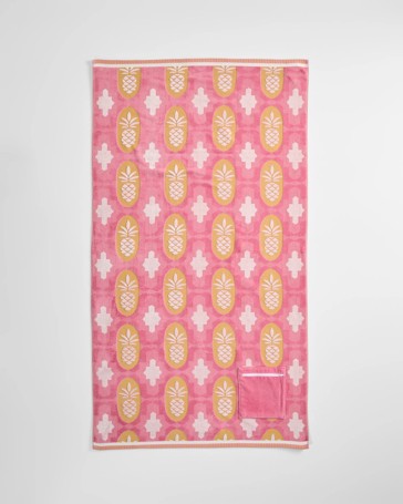 Australian Cotton Jacquard Pocket Beach Towel