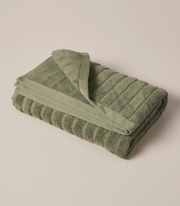 Cayden Australian Cotton Ribbed Bath Towel