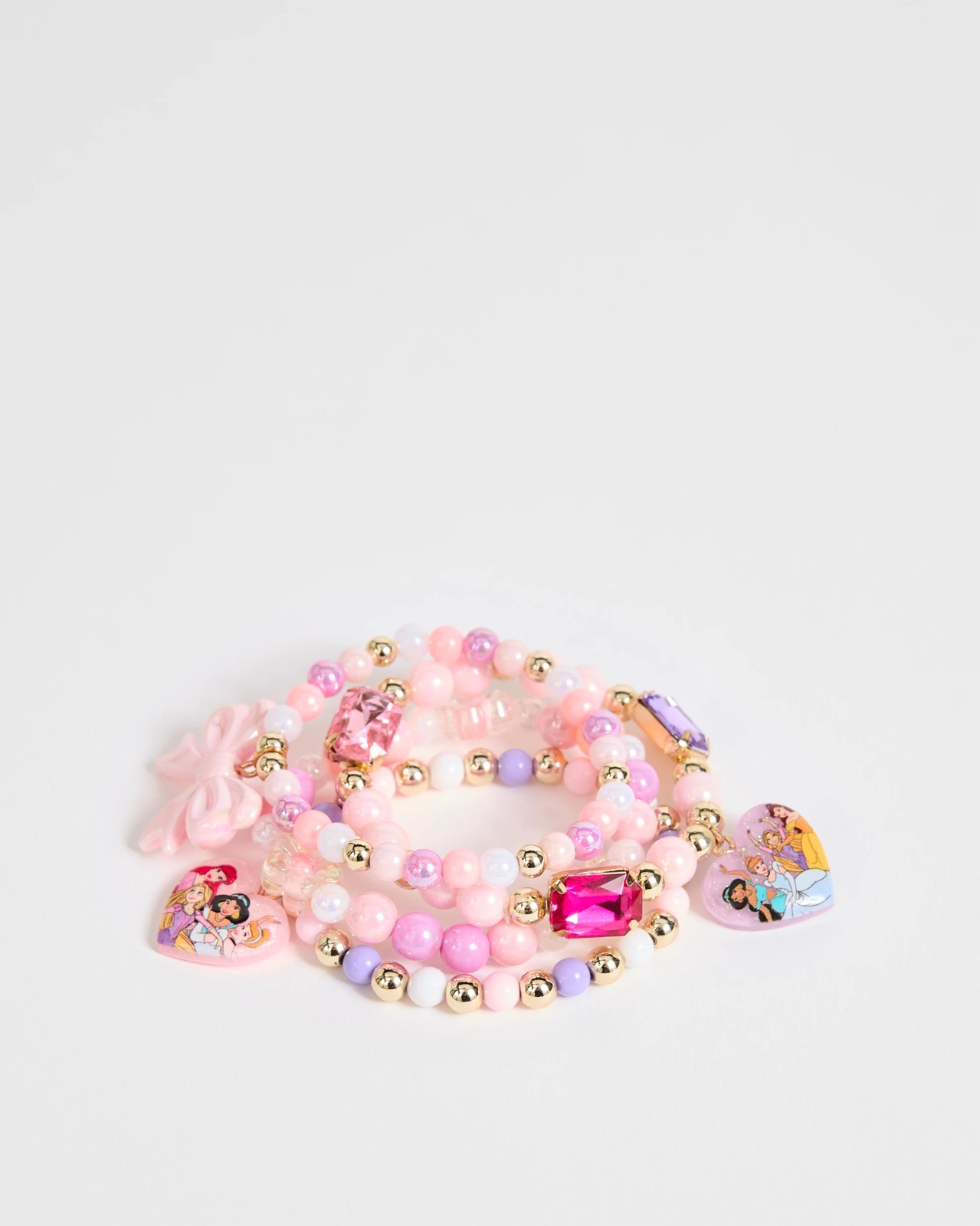 Disney Princess 4 Pack Stretch Bracelets 2 of 3