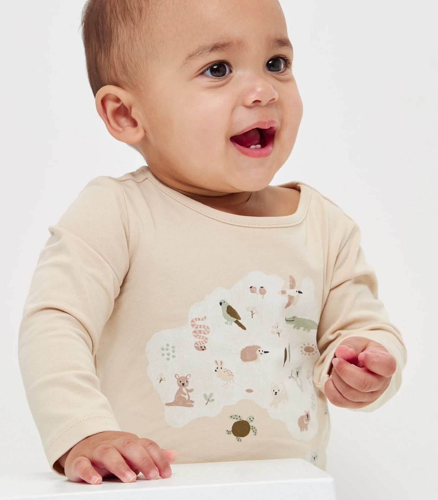Baby Organic Cotton Print Top 4 of 5