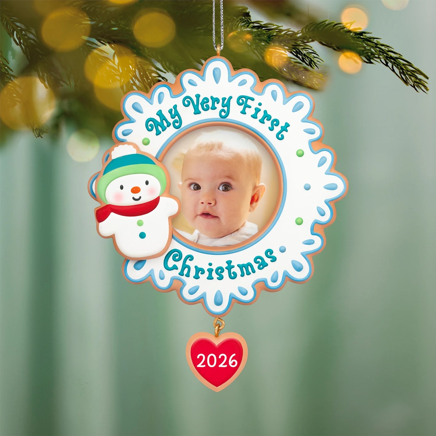 Hallmark Keepsake My Very First Christmas Photo Holder Ornament 2 of 6