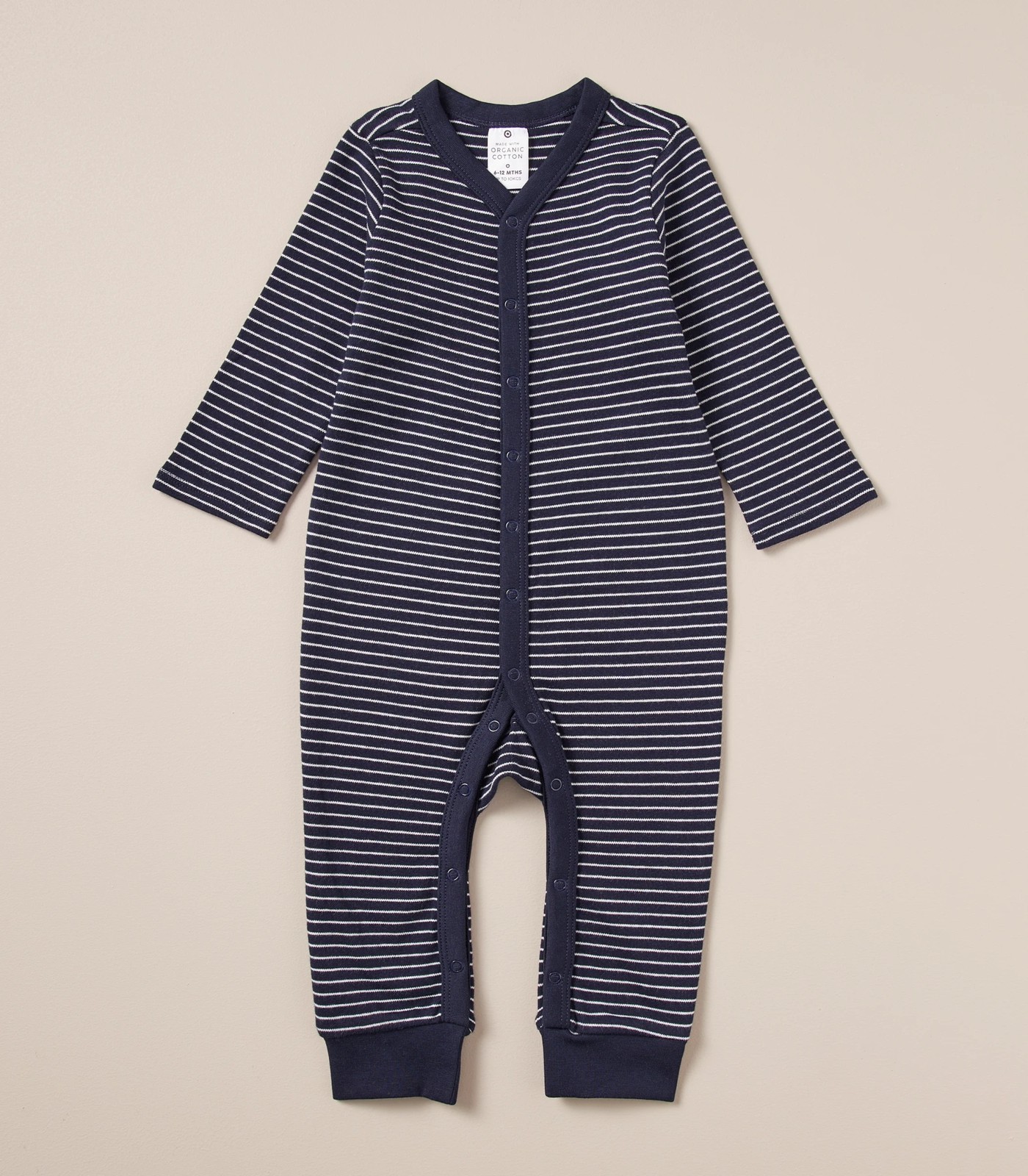 3 Pack Baby Organic Cotton Snap Coveralls 2 of 6